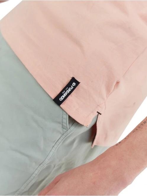 Fundango Incognito Mono Poloshirt férfi galléros póló rózsaszín színben 6
