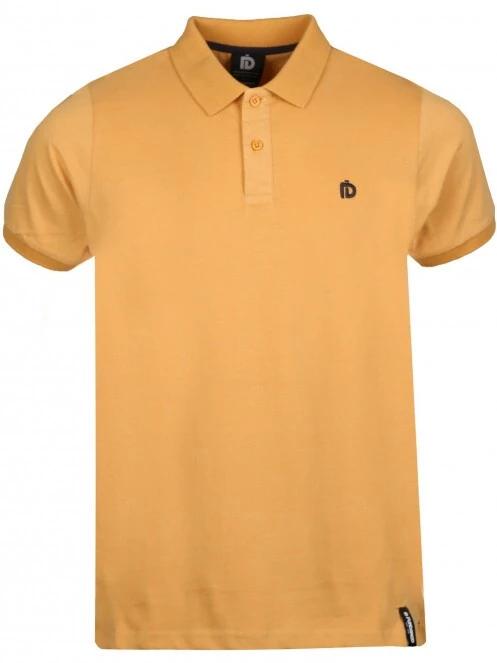 Fundango Incognito Mono Poloshirt férfi galléros póló sárga színben 6