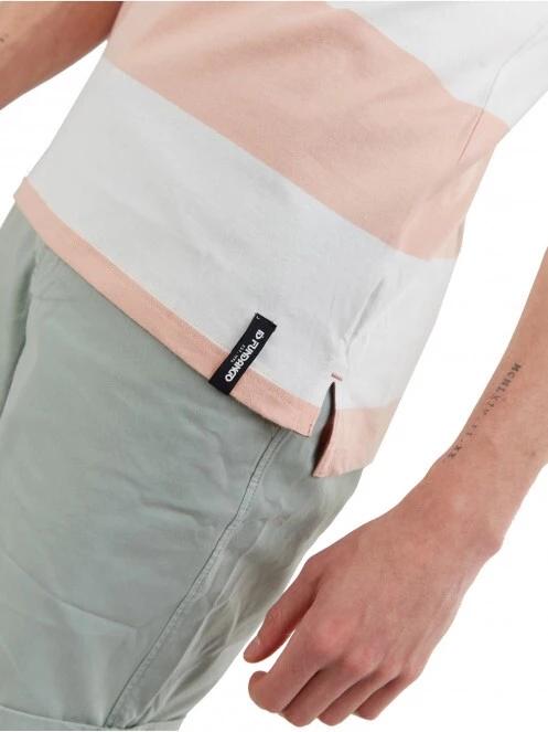Fundango Incognito Stripe Poloshirt férfi galléros póló fehér színben 6