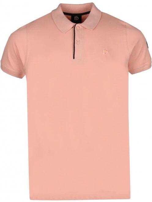 Fundango Molton Poloshirt férfi galléros póló rózsaszín színben 7