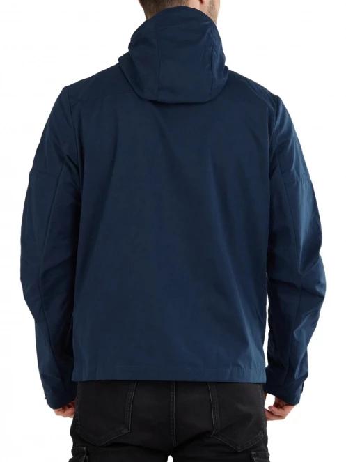 Fundango Managa jacket férfi átmeneti kabát sötétkék színben 3