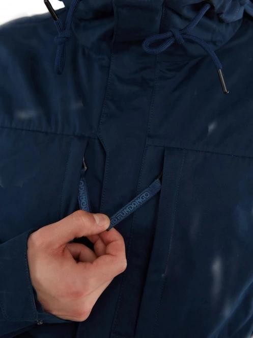 Fundango Managa jacket férfi átmeneti kabát sötétkék színben 7