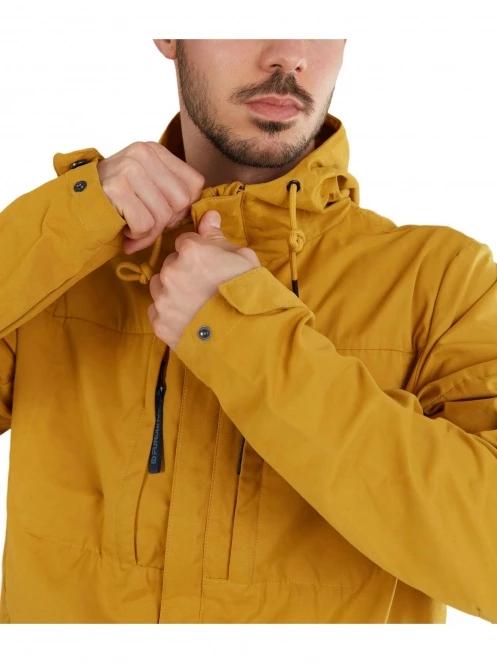 Fundango Managa jacket férfi átmeneti kabát sárga színben 5
