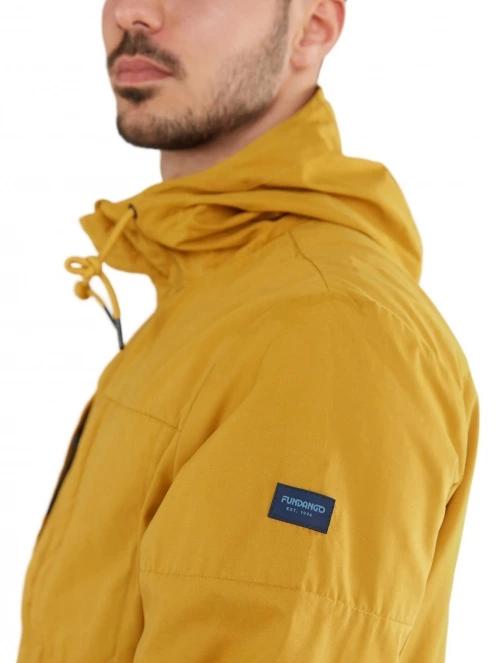 Fundango Managa jacket férfi átmeneti kabát sárga színben 6