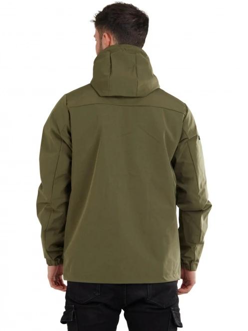 Fundango Clayton Casual Jacket férfi átmeneti kabát zöld színben 3