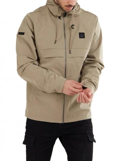 Fundango Clayton Casual Jacket férfi átmeneti kabát homok színben 5