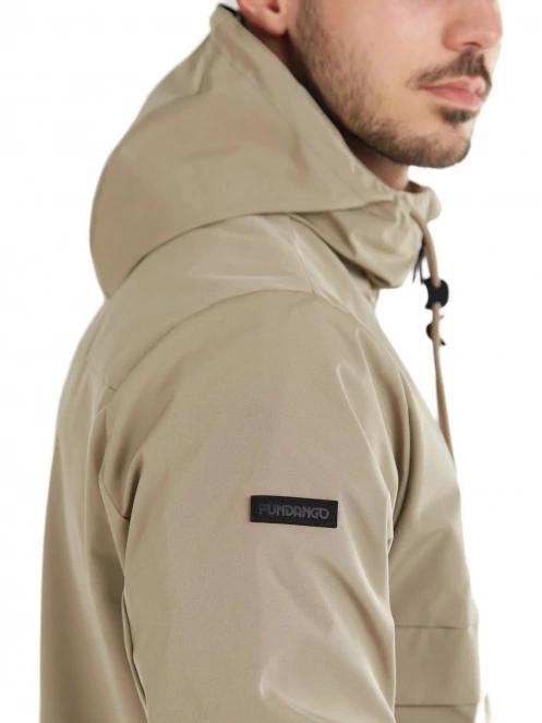 Fundango Clayton Casual Jacket férfi átmeneti kabát homok színben 7