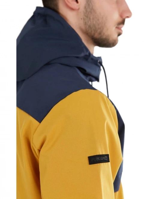 Fundango Clayton Casual Jacket férfi átmeneti kabát sárga színben 6