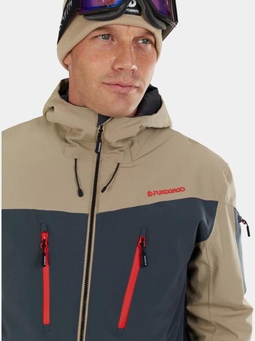 Fundango Privet Allmountain Jacket férfi síkabát homok színben 9