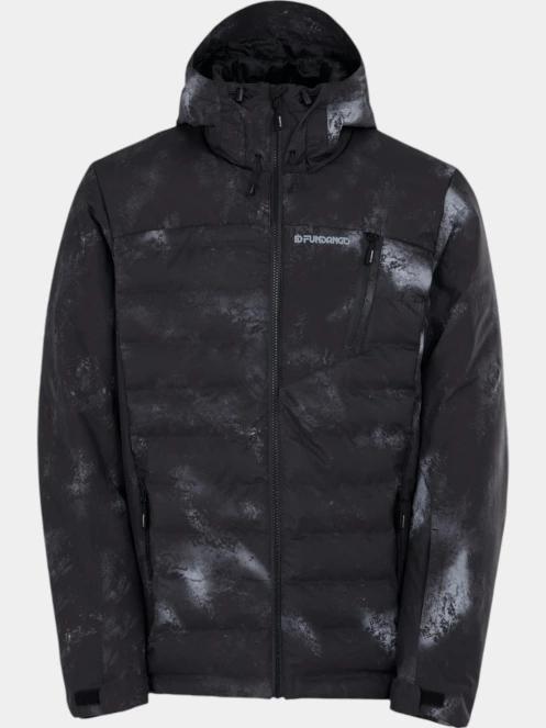 Fundango Fairfield Padded Jacket férfi steppelt síkabát fekete színben 10