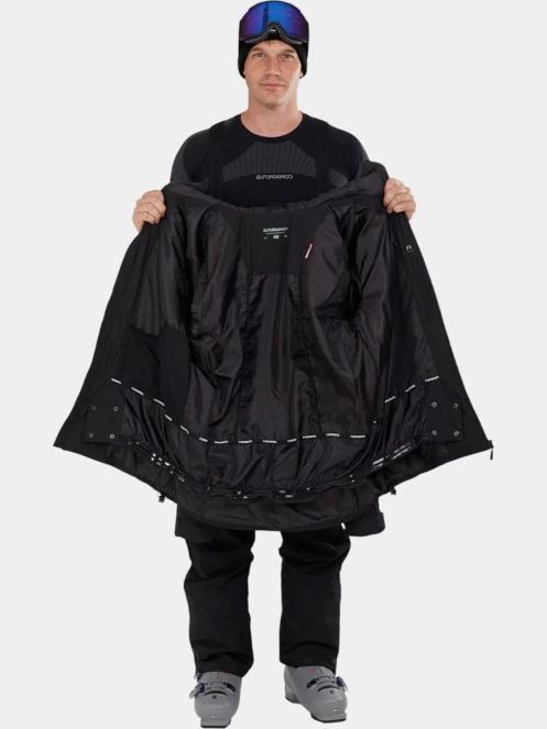 Fundango Fairfield Padded Jacket férfi steppelt síkabát fekete színben 5