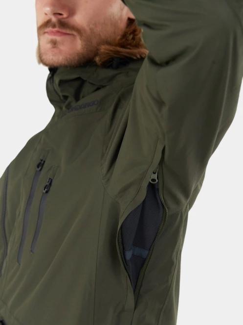 Fundango Rigel 3L Jacket férfi síkabát oliva színben 9