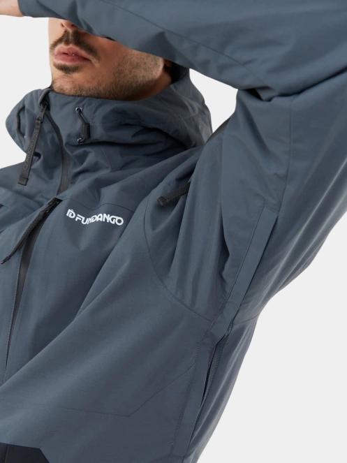 Fundango Baily ECO Allmountain Jacket férfi síkabát szürke színben 6