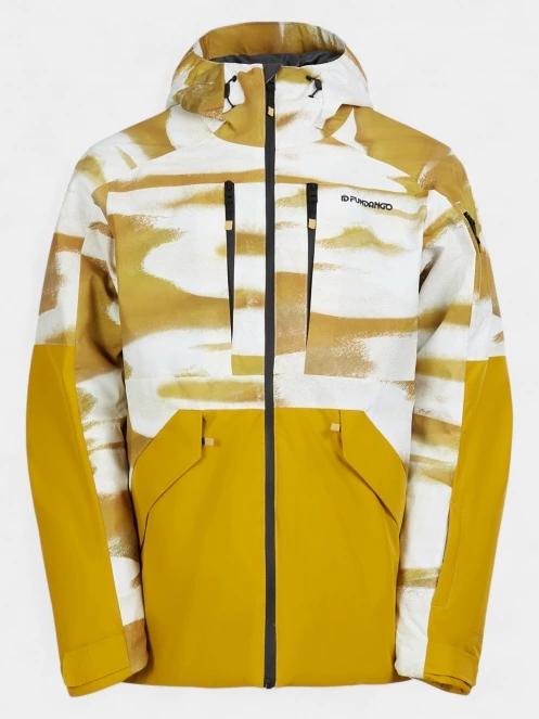 Fundango Baily ECO Allmountain Jacket férfi síkabát sárga színben 11