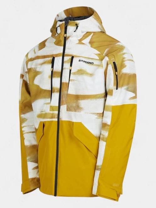 Fundango Baily ECO Allmountain Jacket férfi síkabát sárga színben 12