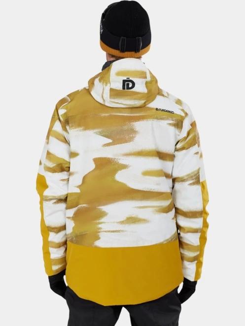 Fundango Baily ECO Allmountain Jacket férfi síkabát sárga színben 3
