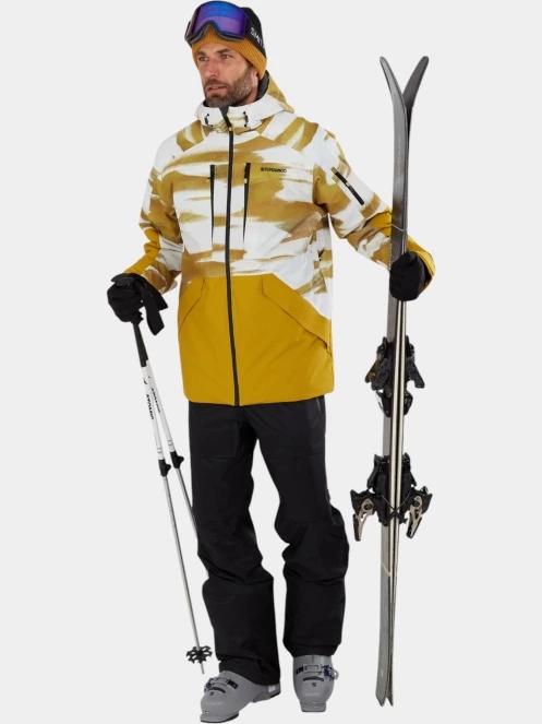 Fundango Baily ECO Allmountain Jacket férfi síkabát sárga színben 4