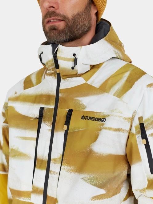Fundango Baily ECO Allmountain Jacket férfi síkabát sárga színben 6