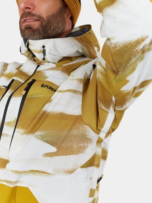 Fundango Baily ECO Allmountain Jacket férfi síkabát sárga színben 7