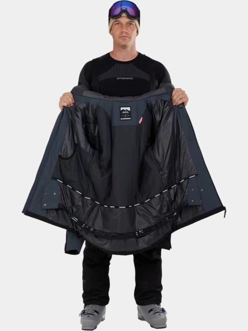 Fundango Baily ECO Allmountain Jacket férfi síkabát szürke színben 5