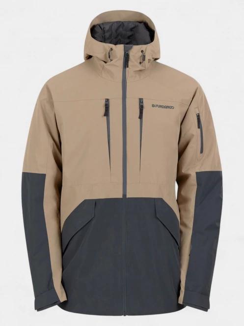 Fundango Baily ECO Allmountain Jacket férfi síkabát homok színben 11