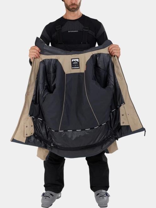 Fundango Baily ECO Allmountain Jacket férfi síkabát homok színben 5