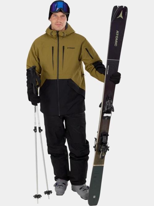 Fundango Baily ECO Allmountain Jacket férfi síkabát zöld színben 4