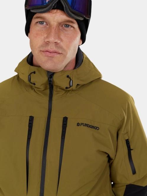 Fundango Baily ECO Allmountain Jacket férfi síkabát zöld színben 8