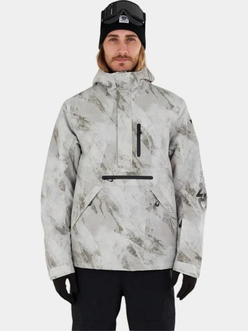 Fundango Tilbury ECO Logo Anorak férfi síkabát homok színben 2