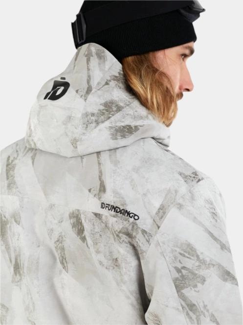 Fundango Tilbury ECO Logo Anorak férfi síkabát homok színben 10