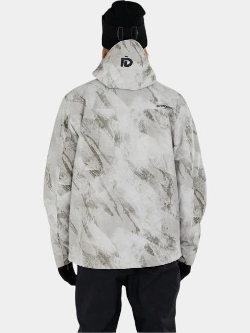 Fundango Tilbury ECO Logo Anorak férfi síkabát homok színben 3