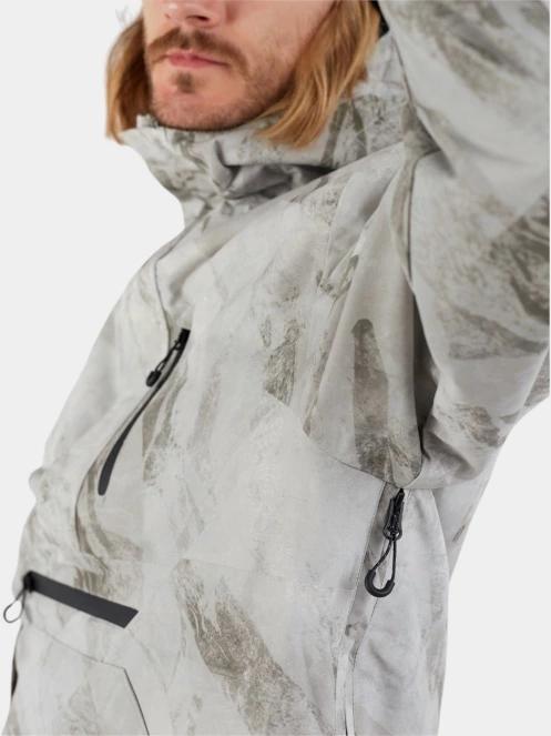 Fundango Tilbury ECO Logo Anorak férfi síkabát homok színben 7