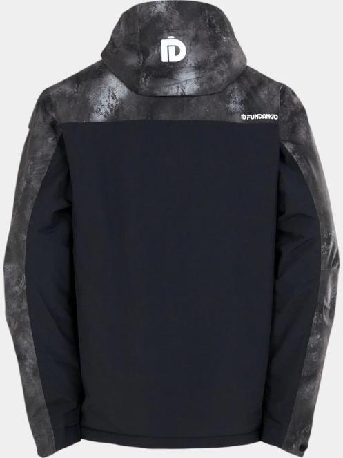 Fundango Tilbury ECO Logo Anorak férfi síkabát fekete színben 12