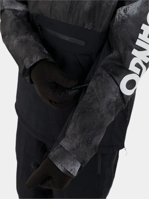 Fundango Tilbury ECO Logo Anorak férfi síkabát fekete színben 7