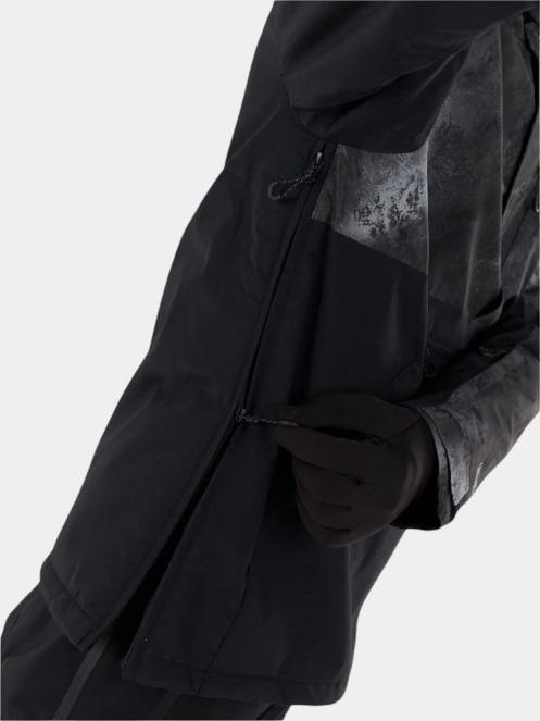 Fundango Tilbury ECO Logo Anorak férfi síkabát fekete színben 9
