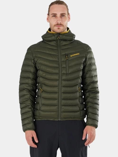 Fundango Rauris Down Jacket férfi pehelykabát zöld színben 2