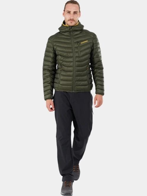 Fundango Rauris Down Jacket férfi pehelykabát zöld színben 4