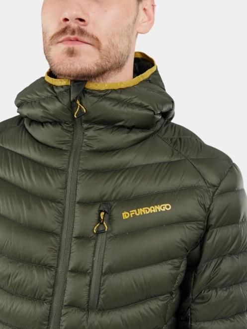 Fundango Rauris Down Jacket férfi pehelykabát zöld színben 7