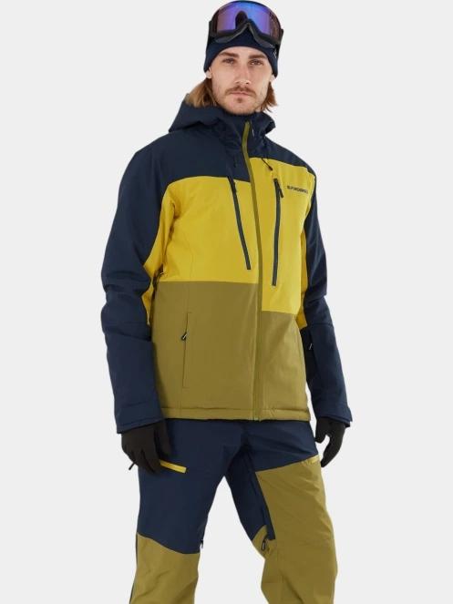 Fundango Atlas Allmountain Jacket férfi síkabát sárga színben 2