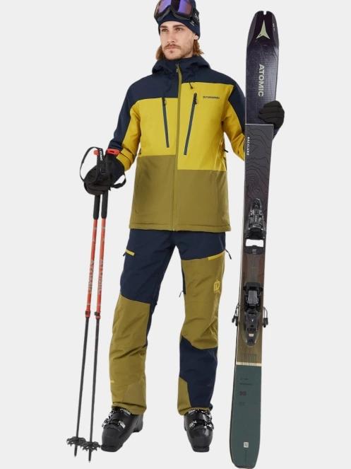 Fundango Atlas Allmountain Jacket férfi síkabát sárga színben 4