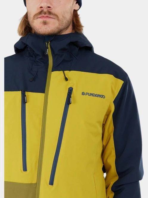 Fundango Atlas Allmountain Jacket férfi síkabát sárga színben 6