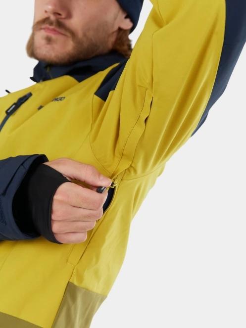 Fundango Atlas Allmountain Jacket férfi síkabát sárga színben 7