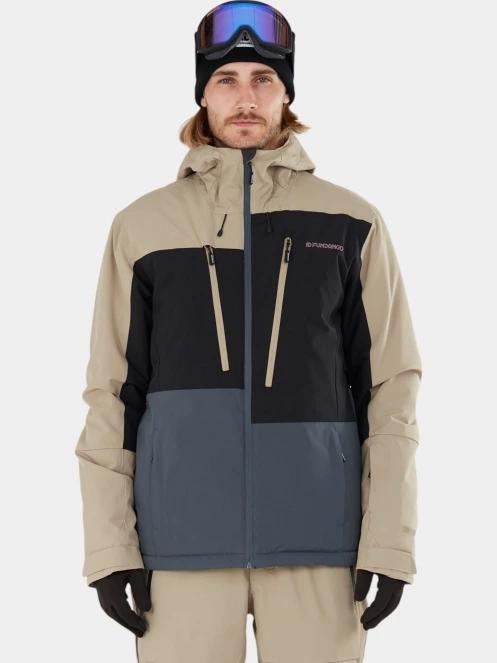 Fundango Atlas Allmountain Jacket férfi síkabát homok színben 2