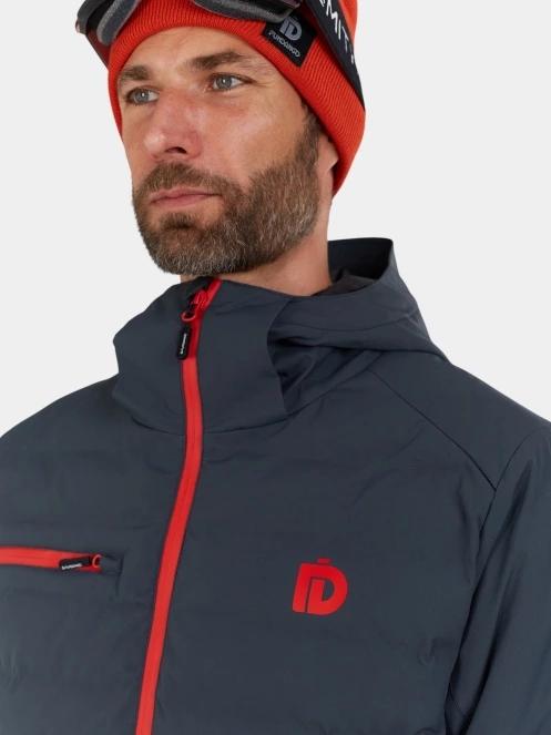 Fundango Orion Padded Jacket férfi steppelt síkabát szürke színben 7