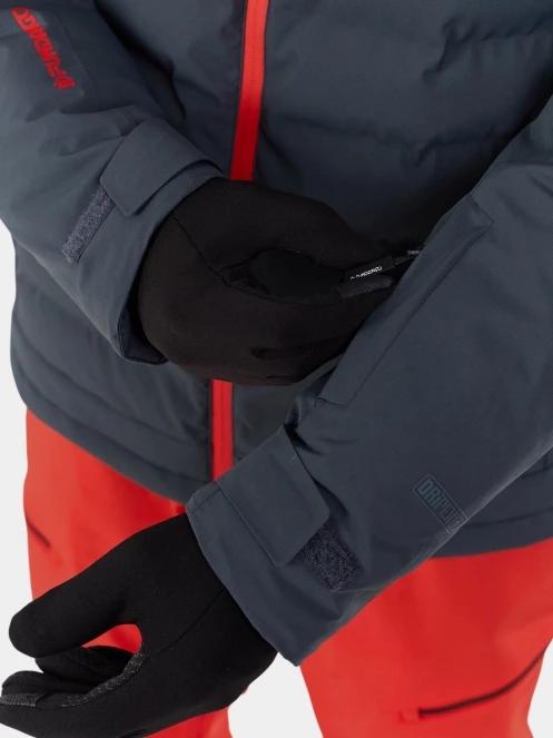 Fundango Orion Padded Jacket férfi steppelt síkabát szürke színben 9