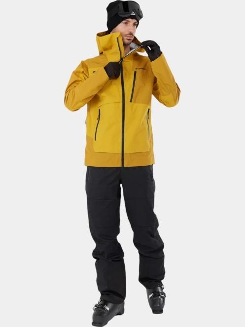 Fundango Manota 3L Shell Jacket férfi síkabát sárga színben 6