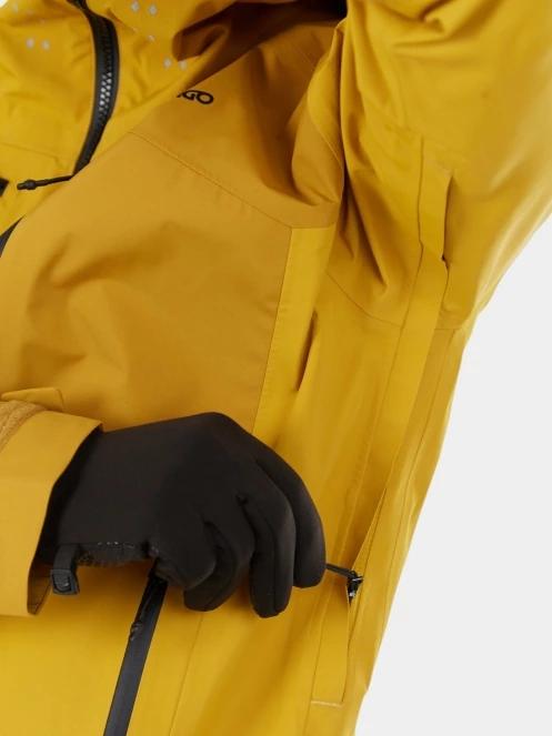 Fundango Manota 3L Shell Jacket férfi síkabát sárga színben 8