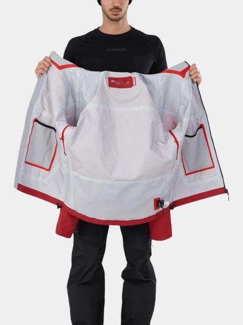 Fundango Manota 3L Shell Jacket férfi síkabát piros színben 5