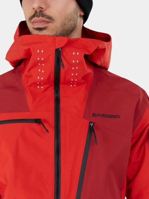 Fundango Manota 3L Shell Jacket férfi síkabát piros színben 7