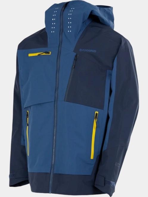 Fundango Manota 3L Shell Jacket férfi síkabát kék színben 12
